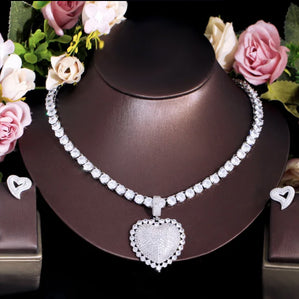 luxusný set bižutérie so srdciami