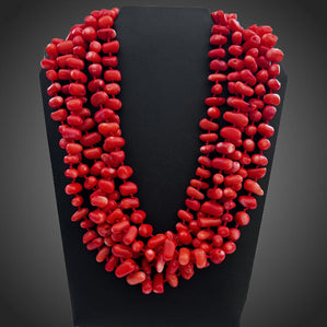 Náhrdelník prírodný korál Exclussive