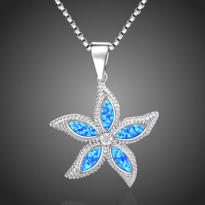 Náhrdelník modrý opál Phelle Sargenda