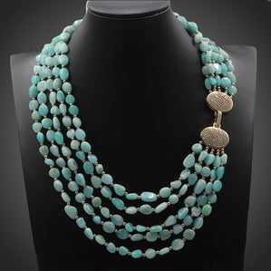 Náhrdelník Peruánsky Amazonit