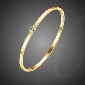 Náramok z chirurgickej ocele so zirkónom Divone