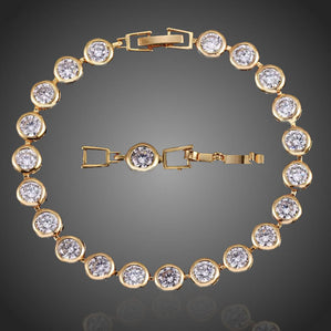 Náramok s čírymi zirkónmi Angelika