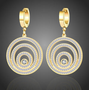 náušnice kruhy z chirurgickej ocele