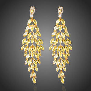 Náušnice luxusné dlhé Savellonia