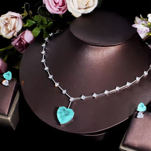 Set s tyrkys srdcom LadyStellaria