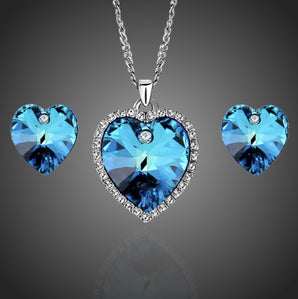 Set s krištálovým srdcom LaMadelline