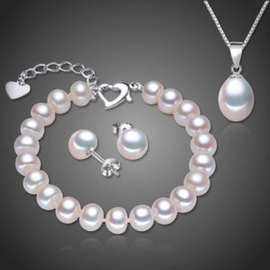 Set Natural Perly Amadea