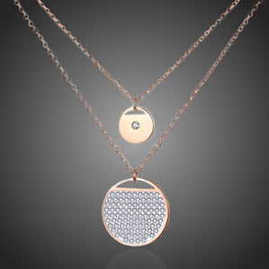 Náhrdelník kruhy z chirurgickej ocele Ellenitas