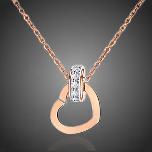 Náhrdelník srdce ocel Belindia