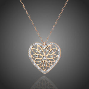 náhrdelník z chirurgickej ocele s príveskom srdca