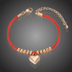 Náramok so srdcom ocel Lovetria