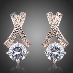 náušnice s krištáĺmi