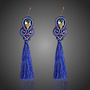 Náušnice Soutache Cinderela