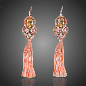 Náušnice Soutache Mellany