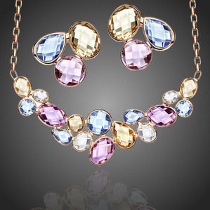 Set s farebnými krištálmi Lamourette
